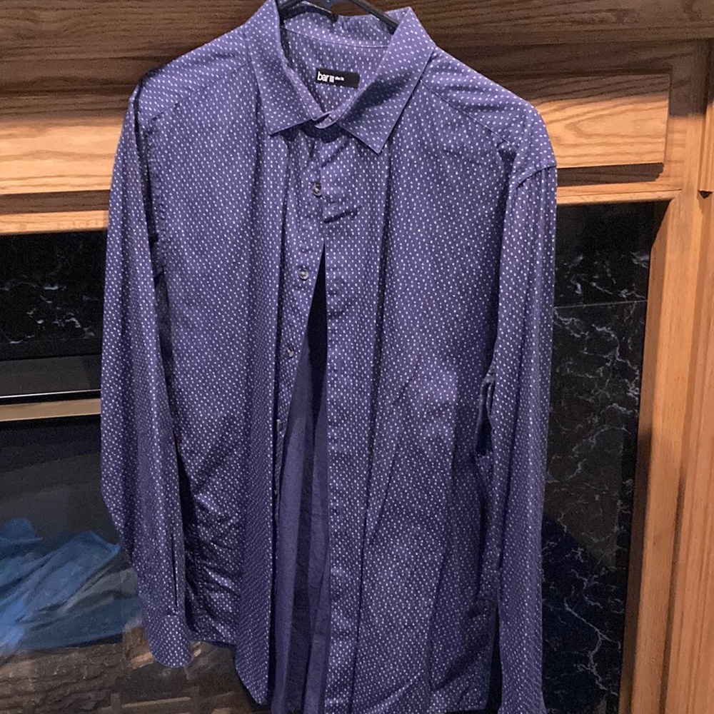 Mens Dress Shirt - with number design